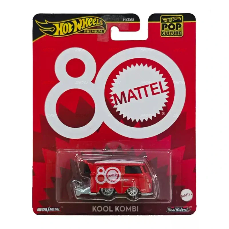 Hot Wheels Pop Culture 2025 Kool Kombi Mattel 80th Anniversary Koolcarz